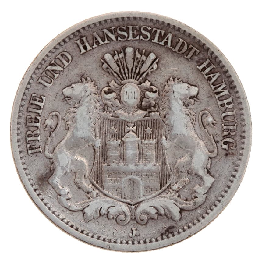 2 Mk 1896 Hamburg