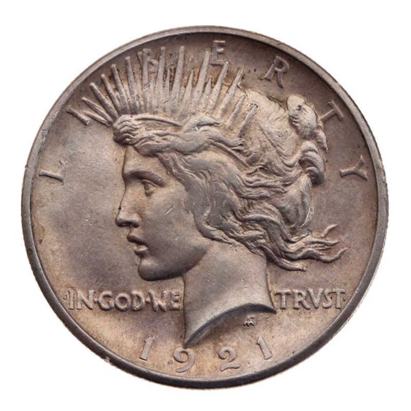 1921 Peace Dollar