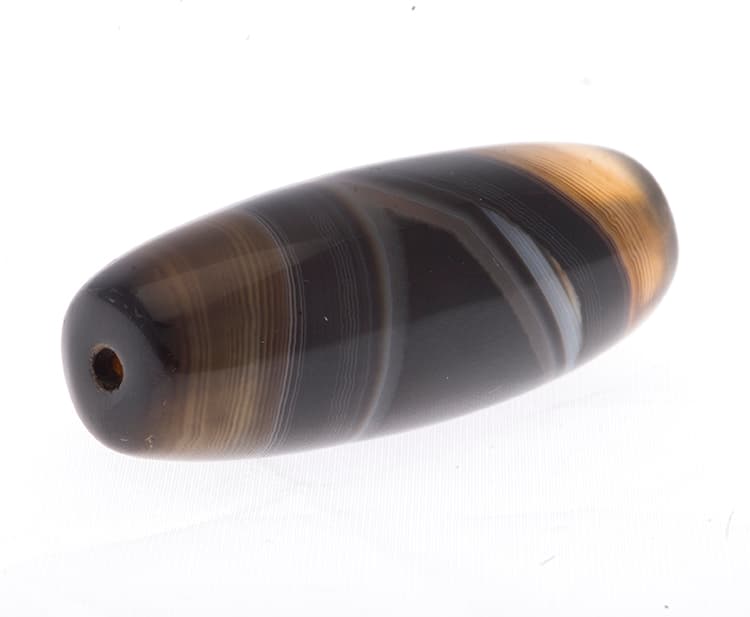 banded agate bead