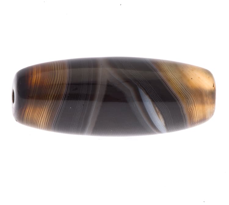 banded agate bead