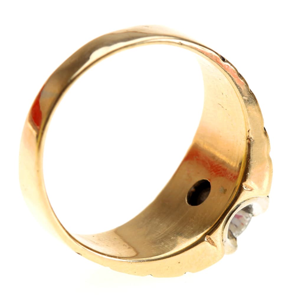 14k gold diamond ring