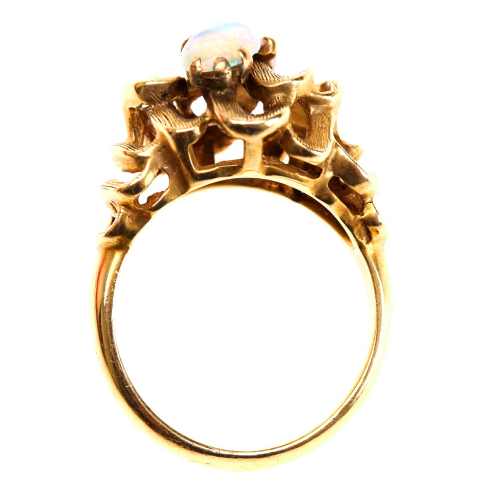 Opals 14K Gold Ring