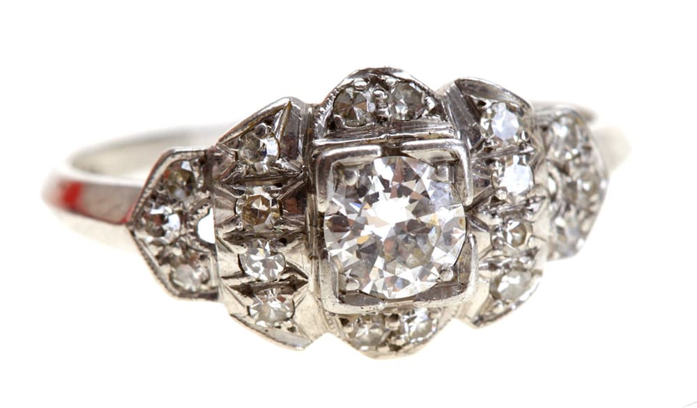 Platinum Diamond Ring
