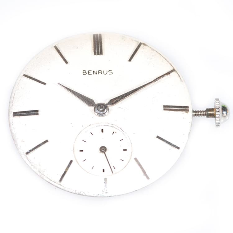 Benrus 14K Solid Gold Diamond Wrist Watch