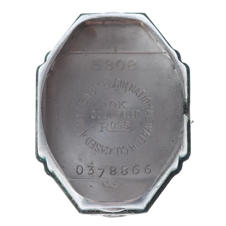 Elgin 17J 661 10K GF Watch, no band