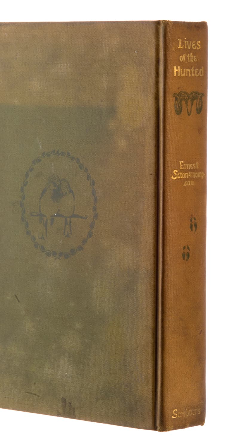LIVES OF THE HUNTED E SETON-THOMPSON 1901 SCRIBNERS 1ST ED