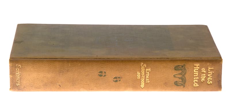 LIVES OF THE HUNTED E SETON-THOMPSON 1901 SCRIBNERS 1ST ED