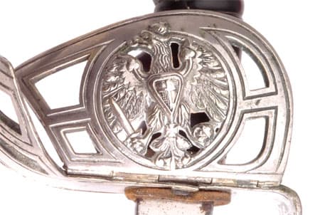 Imperial German Engraved Sword Baden Dragoon Regiment 21