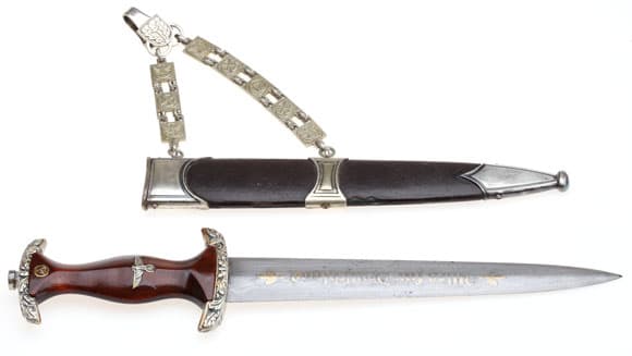 NSKK Huhnlein Damascus Honor Dagger