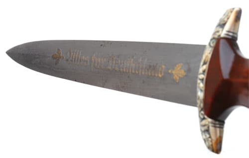 NSKK Huhnlein Damascus Honor Dagger