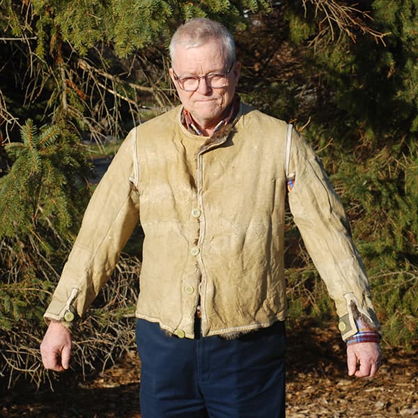 Anorak Long Sleeved Rabbit Fur Vest