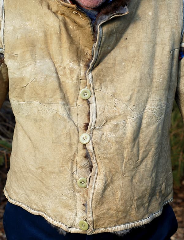 Anorak Long Sleeved Rabbit Fur Vest