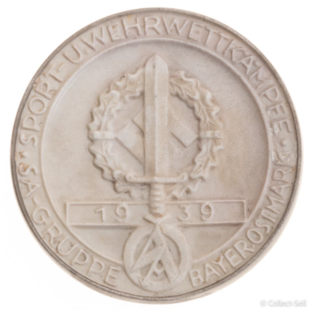 1939 SA Group Bavaria-Austria Sport-u- Wehrwettkampfe Gruppe Bayerostmark
