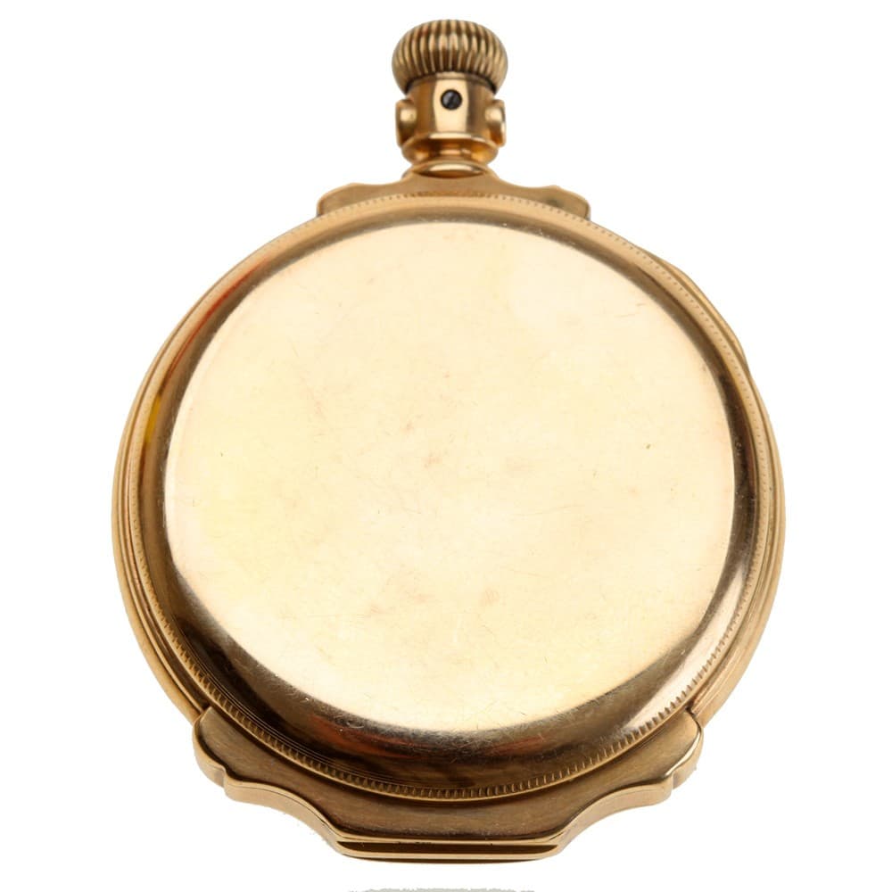 Box Hinged Gold Pocket Watch Case