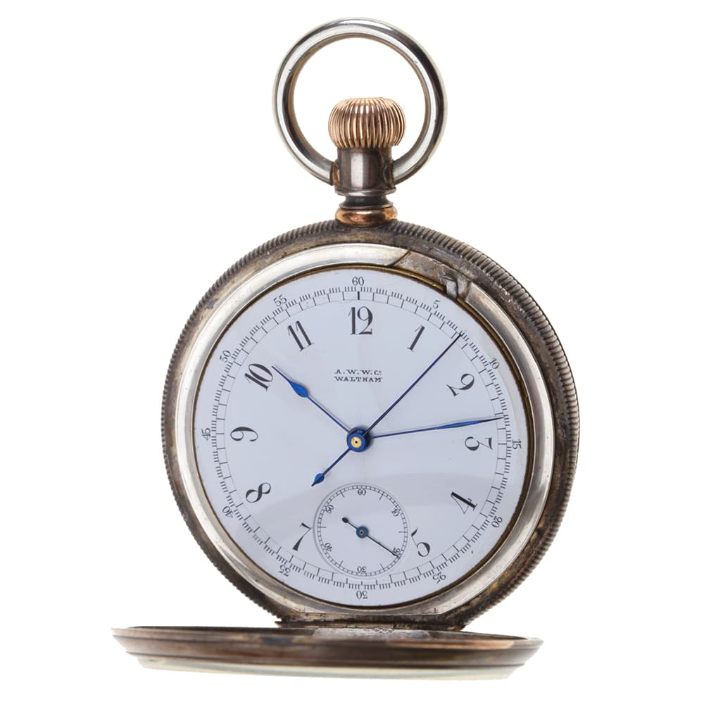 Waltham Model 1884 Chronograph 14 Size Pocket Watch