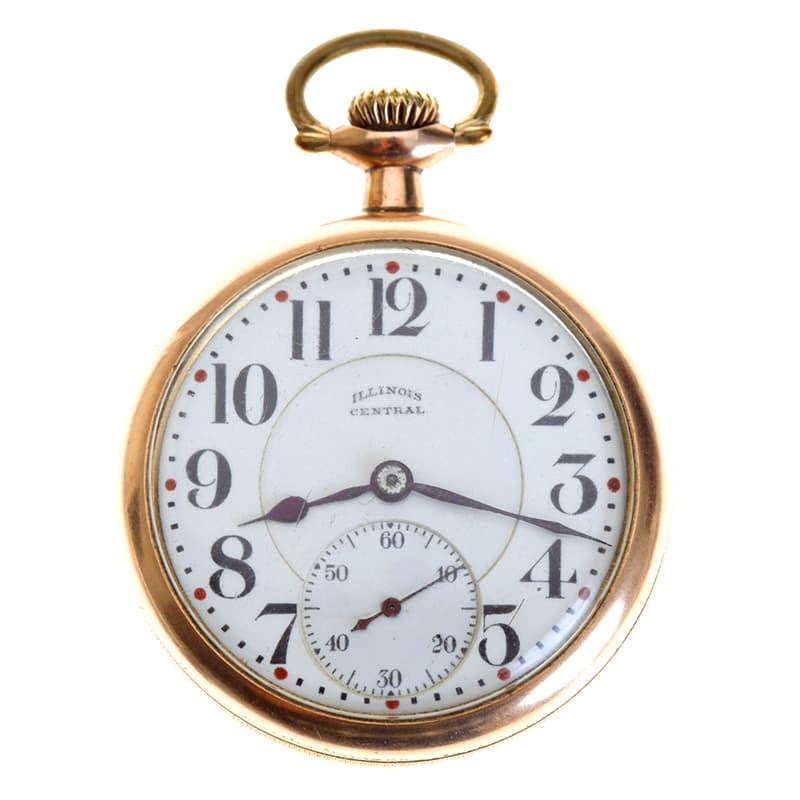 Illinois 16 Size 21 Jewel Grade 606 Model 7 Pocket Watch
