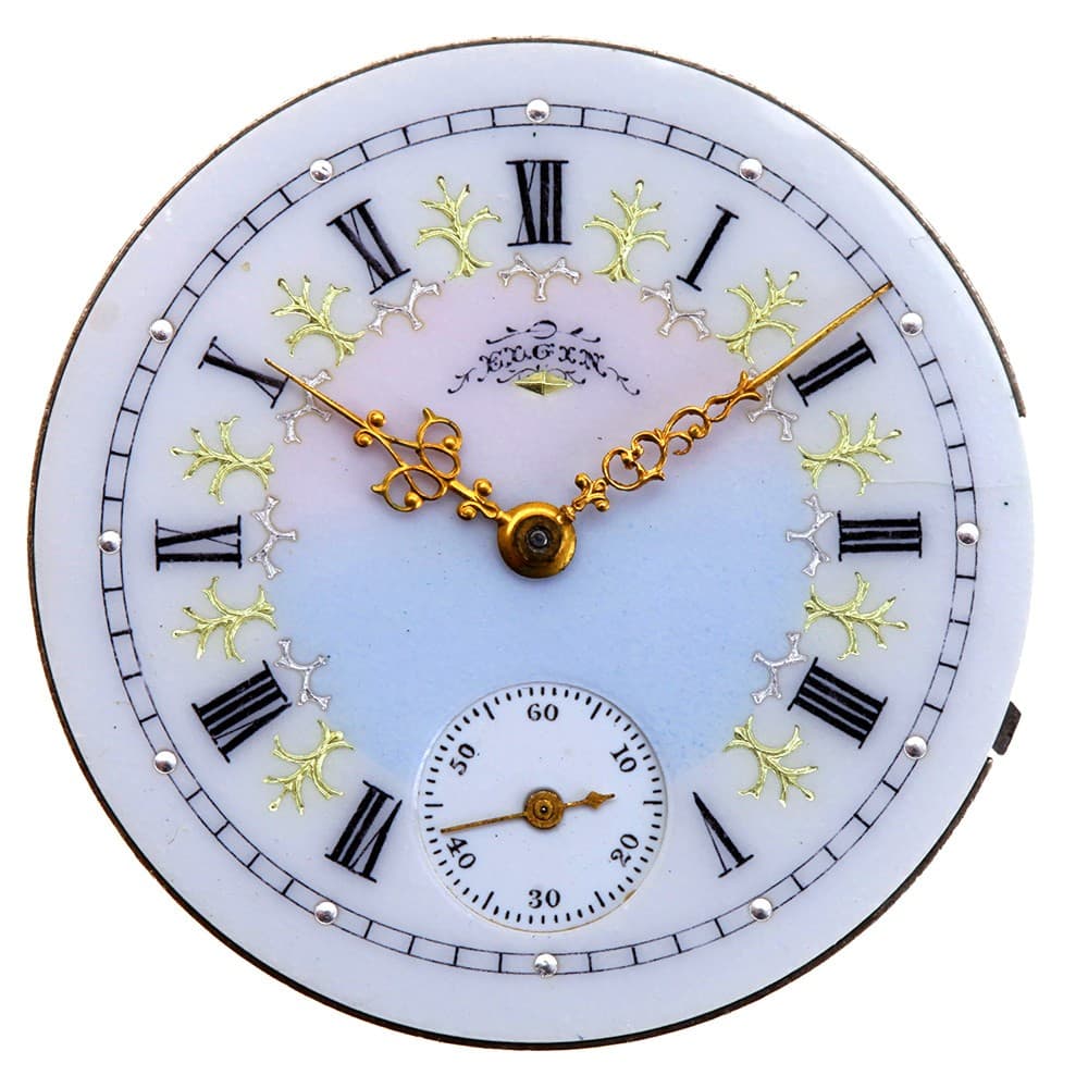 Elgin 6s 15j Grade 133 Hunting Pendant Set Nickel Movement