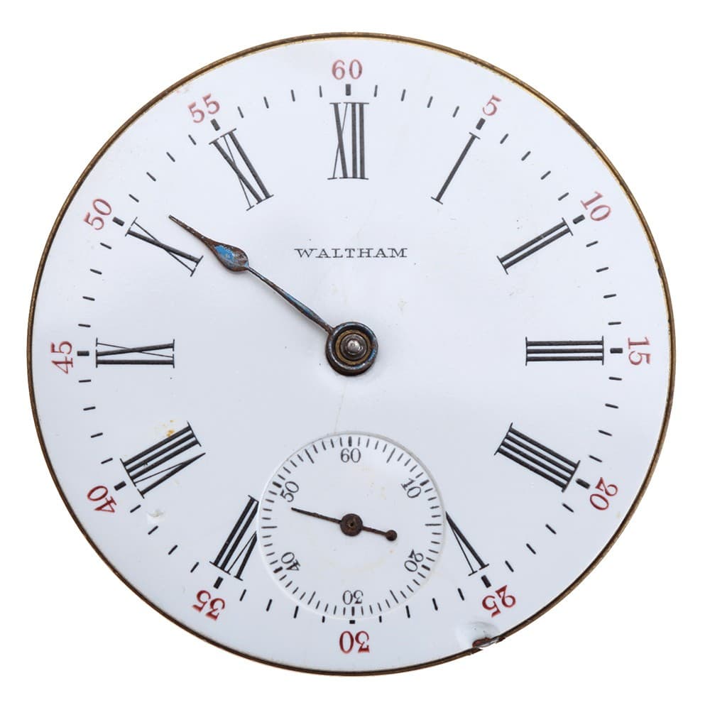 Waltham 18s 15j Grade 81 Model 188s Hunting Lever Set Gilt Movement