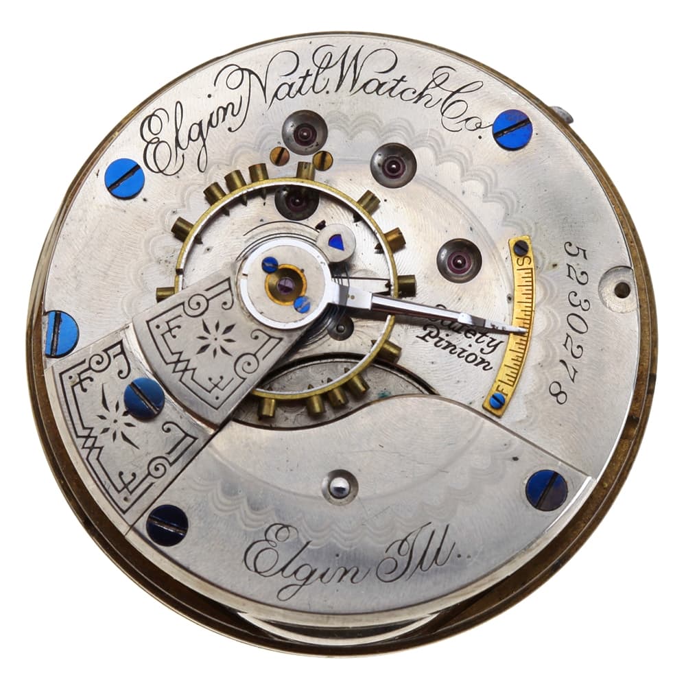 Elgin 18s 11j Grade 102 Model 3 Class 5 Hunting Lever Set Movement