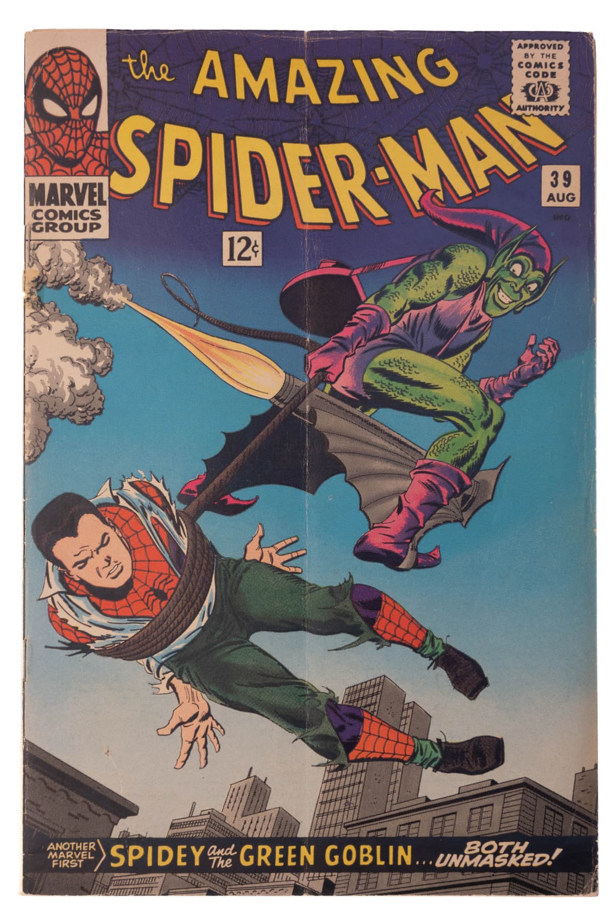 Amazing Spider-Man # 39 FIRST JOHN ROMITA 1966 MARVEL COMICS Green Goblin